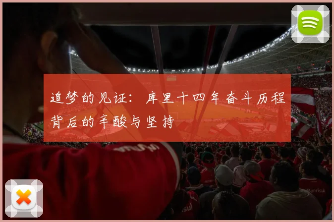 追梦的见证：库里十四年奋斗历程背后的辛酸与坚持