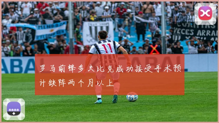 罗马前锋多夫比克成功接受手术预计缺阵两个月以上